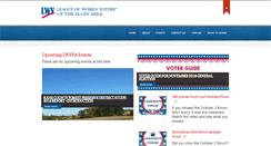 Desktop Screenshot of lwvelginarea.org